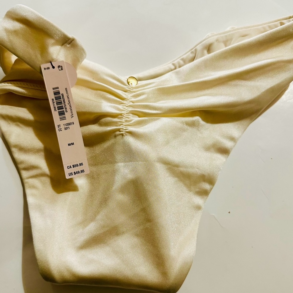 Victoria's Secret Cream Bikini Bottom